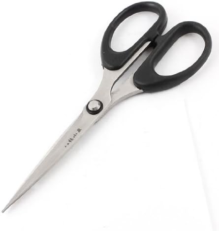 Aexit ureda crni papirni papir i noževi ručka metalna oštrica za šivanje papira ravni rotacijski trimer škare 5.4