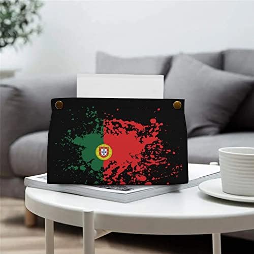 Portugalska zastava Tkivna kutija za poklopac Organizator papirnati torba za dodjelu za salvete za papir za lice stol kupaonice