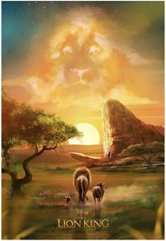 Disney's Lion King 13 X19 originalni promotivni plakat Cinemark 2019 Beyonce Donald Glover