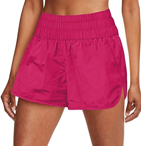 Žene kratke hlače atletski trčanje brze suhe kratke hlače casual plus mase trening elastic struk atletske joge hlače sportske
