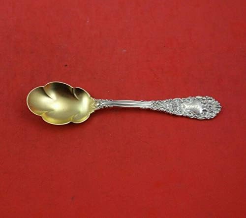 Renesansa od strane Dominicka i Haff Sterling Silver Sladoled Spoon 3-Lobed GW Orig