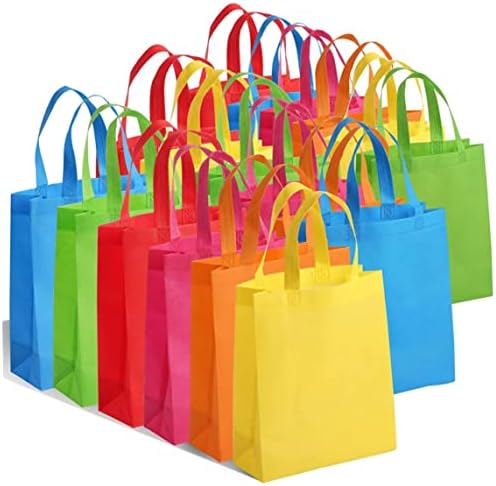 30 PCS party torbi za dječju zabavu torbi s ručkama koje nisu tkane poklon torbe igračke dobre slatke poklon torbe za dječji