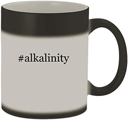 Knick Knack Pokloni Alkalinost - 11oz hashtag Magic Color Promjena šalice, mat crna