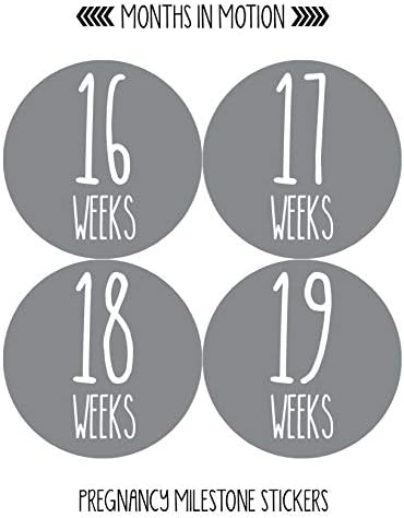 Mjeseci u pokretu tjedno naljepnica rasta trudnoće | Tjedan do tjedna trudna očekujući Photo Prop | Materinsko djelo | Baby