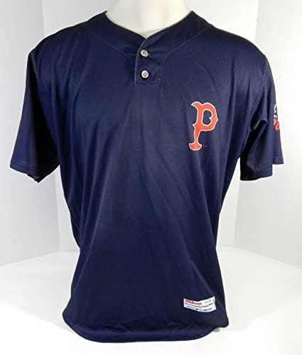 2018-19 Pawtucket Red Sox Luvullo Brandon Phillips 23 Igra Korištena mornarički dres 2 - Igra korištena MLB dresova