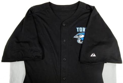 2011 Toronto Blue Jays 56 Igra izdana Black Jersey Batting Practing ST 46 126 - Igra korištena MLB dresova