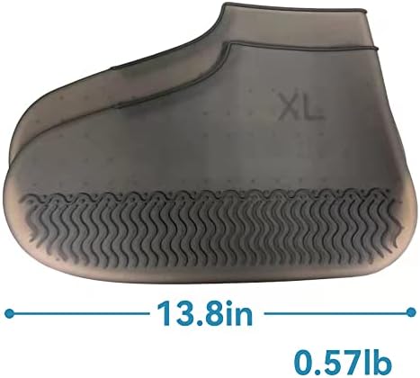 Silikonske cipele za višekratnu upotrebu prekrivaju silikonske vodootporne cipele pokriva kišne čarape, čizme s klizanjem