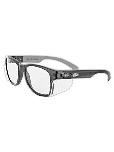 Magid Gemstone Y50 Performanse Sigurnosne naočale protiv magle sa bočnim štitnicima, bistra leća, ogrebotine otporne na polikarbonatne