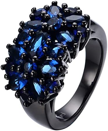 2023 novi elegantni ljubičasti jedinstveni dizajnerski Vintage večernji Božićni vjenčani prstenovi za žene modni nakit muški