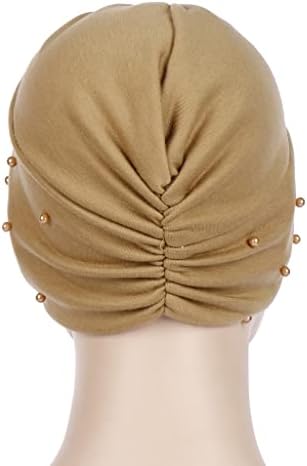 Xxxdxdp pamučni šal za glavu za žene kapica ženski perlica turban omot turbante motora odjeća pribor za kosu