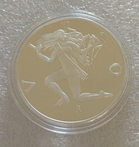 Znakovi Djevice zgloba medalja kovanice američki dolar Euro
