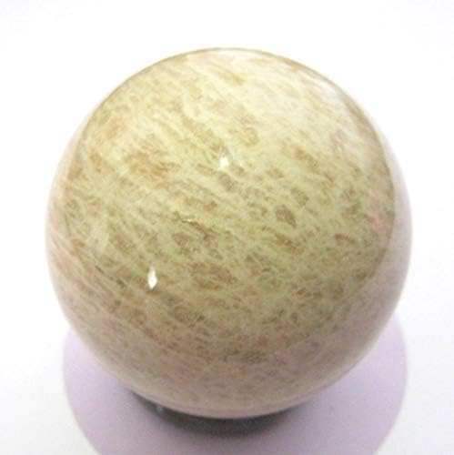 191 grams Moonstone 53 mm sfera kristalno liječenje reiki feng shui kućni ured dar vastu metafizički dragulj mir meditacija