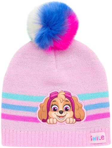 Zimski šešir za djevojčice za djevojčice - 2 pakiranja Pom Pom šešira za djevojčice