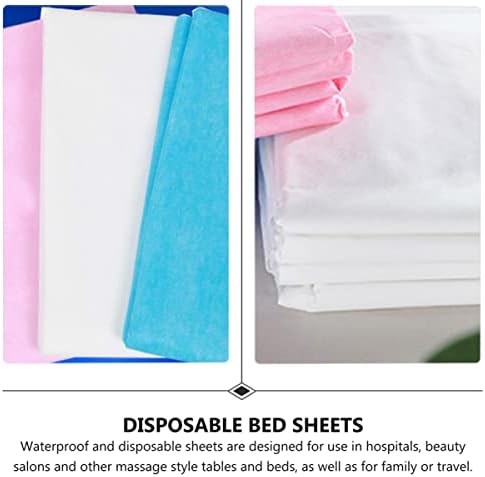 Za jednokratnu upotrebu posteljina za jednokratnu upotrebu kreveta bijeli krevet list za masaža mikrovlaka set vodootporna