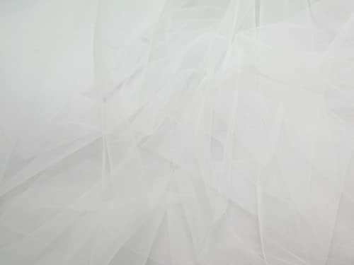 Mekana mrežasta tkanina od tila u bijeloj boji - po metru