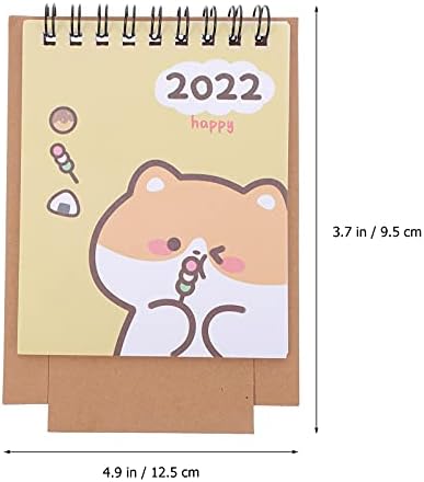 Homoyoyo mini notepad 42 pcs mini desk mini raspored kalendar mini 2022 kalendar kalendara kalendar kalendar sladak 2022