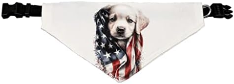 America Design Pet Bandana Collar - Ovratnik za ispis šal - Graphic Dog Bandana - XL