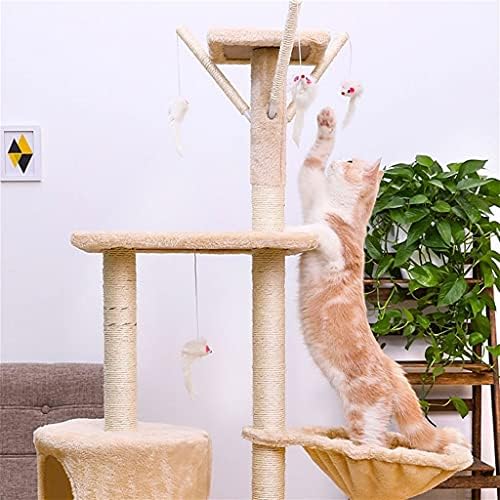 Mačji toranj na drvetu mačji toranj mačić se penje na stup drvo mačji namještaj igračka za vježbanje kućni ljubimac skače