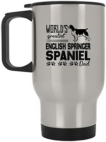 Engleski Springer Spaniel Tata putna šalica za kavu, putna šalica za putovanja
