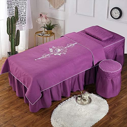 List za masažu za vez 4PS, čvrsta boja jednostavna spa kozmetička pokrivača Fumigaita Fizioterapija masaža poklopac kreveta
