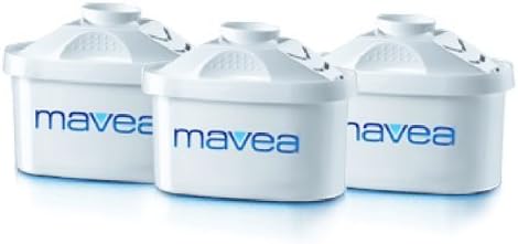 Mavea Maxtra Zamjenski filter za mavea bacač za filtraciju vode, 3-pack, bijeli