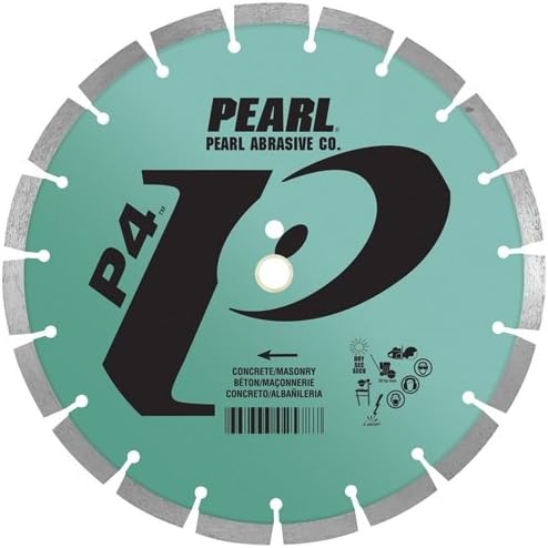 Pearl abraziv P4 LW1612CP betonski i zidarski segmentirani lopatica 16 x .125 x 1, 20 mm