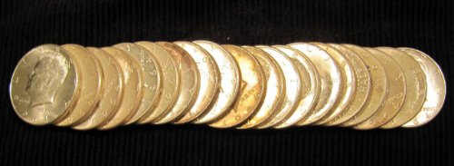 1 kolut od 20 1964. d necirkuliranog Kennedyja srebra pola dolara