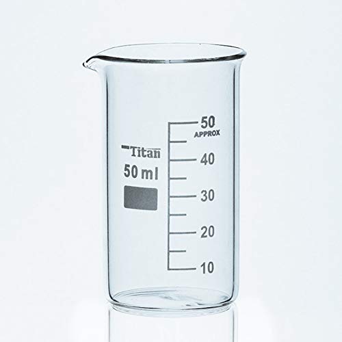 5000ML čaša od 5000ML čaša od borosilikatnog stakla debljine 3,3 mm s primijenjenom gradacijom, 5l pakiranje od 1