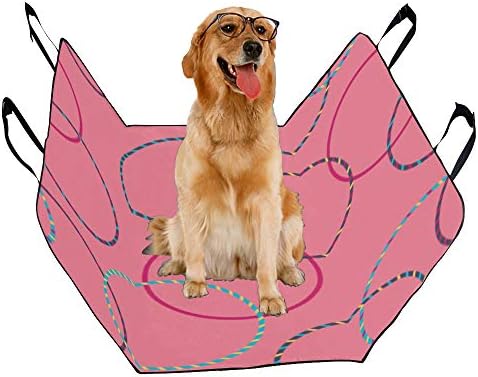 Navlaka za pseća sjedala za pse po mjeri hula hoop dizajnerski stil sa slatkim ispisom iz crtića navlake za autosjedalice