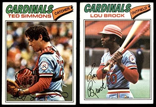 1977. Topps St. Louis Cardinals u blizini Team Set St. Louis Cardinals VG/EX Cardinals