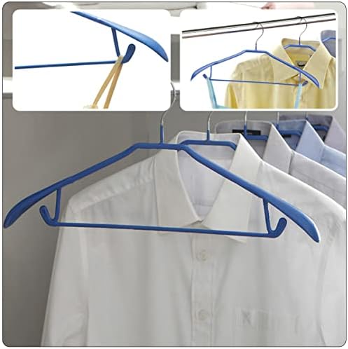 Koaius 5pcs Ušteda garderobe za skladištenje plastični hotel protiv klizanih hlača Račnice za sušenje rublja za pranje rublja