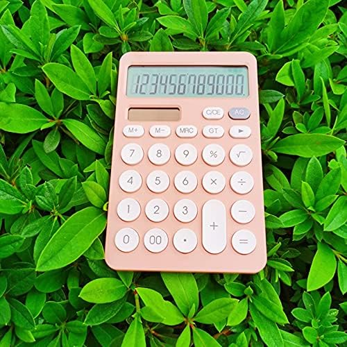 QUUL 12 znamenkasti stol kalkulator veliki gumbi financijski poslovni računovodstveni alat bijela plava narančasta velika