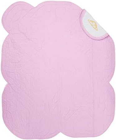 BrandReam Kids Girl Slatki ružičasti deke balerina posteljina pamučna ručna prekrivača prekrivanih kosilica za krevetiće