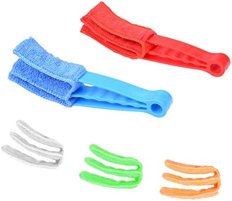 Cleans Cleaner Sleth - 2 stezaljke i 5 uklonjivih rukava - idealan alat za čišćenje prašine za sjenila, kapke, nijanse, poklopci