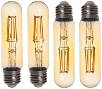 Vintage led žarulja Edison T10 / T125 Led žarulje snage 4 W, starinski led žarulja s cjevasti žarnom niti, трубчатая led
