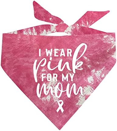 Nosim ružičastu za svoju mamu jer ima rak, kravatu, boju za kravatu, trokutastu bandanu za pse