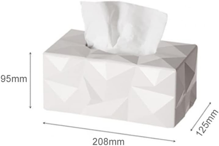 ZCMEB kreativna kutija za tkivo Kutija kućanstva Box ručnik za salveti za dnevni boravak Kućni obredni okvir Kutija