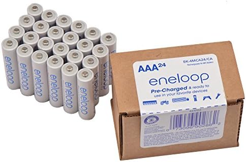 Pre napunjene punjive baterije Eneloop Panasonic BK-4MCA24/CA AAA na 2100 ciklusa Ni-MH, 24 pakiranje i BK-3MCCA12FA AA na