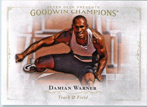 Upper Deck Goodwin Champions 89 Damian Warner Decathlon Card