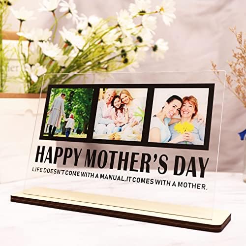 Souleather Majčin dan poklon/mama foto okvira akrilni znak/Majčin dan poklon kutija/baka poklon za ideju Majke Dan poklon