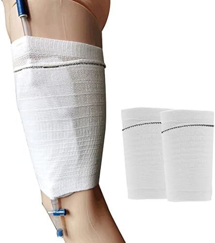 2pcs Kateterska vreća držač nogu, pokriva kateter vrećicu rukav nogu nogu mokraćne inkontinencije opskrbljuje raspon nogu