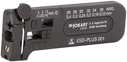 Jokari 40029 28-18 AWG Mini-preciznost Alat za uklanjanje kabela za ESD-višebojan