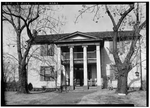 PovijesnaFindings Foto: Kuća zelene šume, Alexandria-Jacksonville Road, Alexandria, Calhoun CO, Alabama