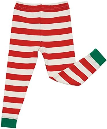 Avauma dječaci djevojke djevojke pijama set 6m-7t djeca slatko dijete snug fit božićni uzorak dizajn pjs pamučna odjeća za