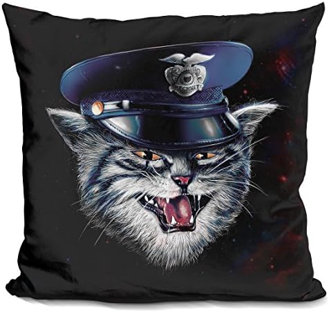 Lilipi policijske mačke ukrasni naglasak za bacanje jastuka
