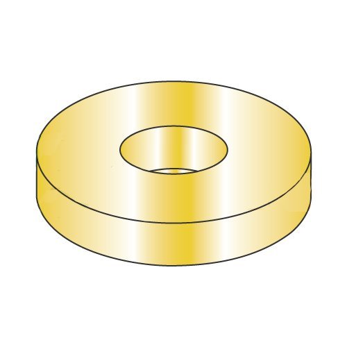 10 SAE ravne podloške/čelik/cink žuti/vanjski promjer: 1/2 /raspon debljine: .036 - .065