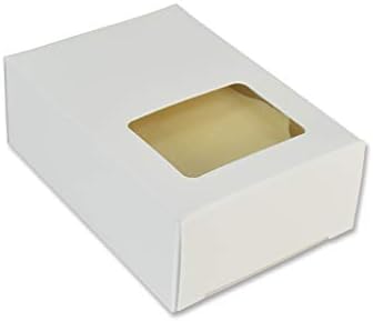 50 CYP White Rectangle prozorska kutija sapuna - domaće pakiranje sapuna - Sapun za izradu sapuna - reciklirani materijali