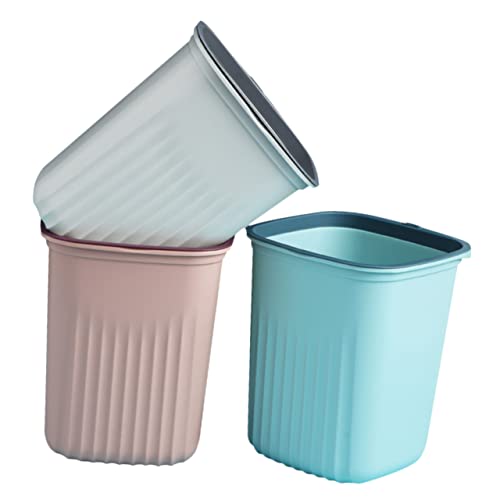 CABILOCK 3PCS minimalistički otkriveni smeće na otvorenom za smeće kanta za smeće vanjske kante za smeće spavaonice kante