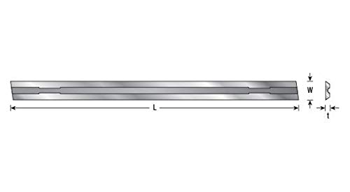 AMANA ALAT - ICK -200 par čvrstog karbida 82,7 mm dugačak x 5,5 mm visina x 1,12 mm širok