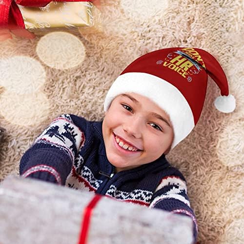 Odjel za ljudske resurse plišani Božićni šešir nestašni i slatki Šeširi Djeda Božićnjaka s plišanim obodom i udobnom podstavom